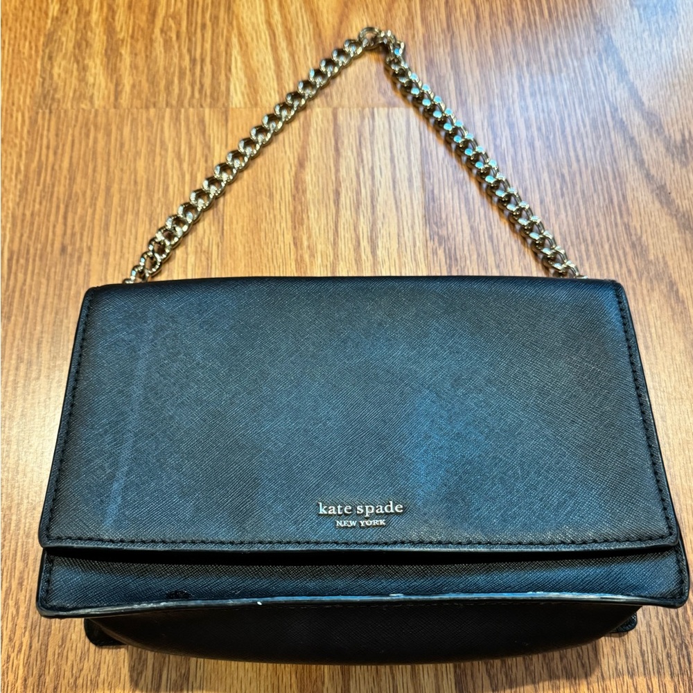 Kate Spade Black Chain Shoulder Bag